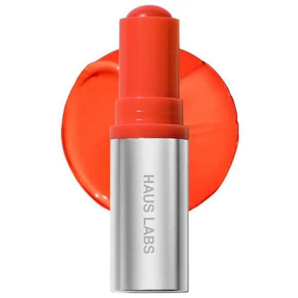 NIB ✅ Haus Labs #GLASSY TANGELO Color Fuse Glassy Blush Balm Stick ✨ NIB - Picture 1 of 10